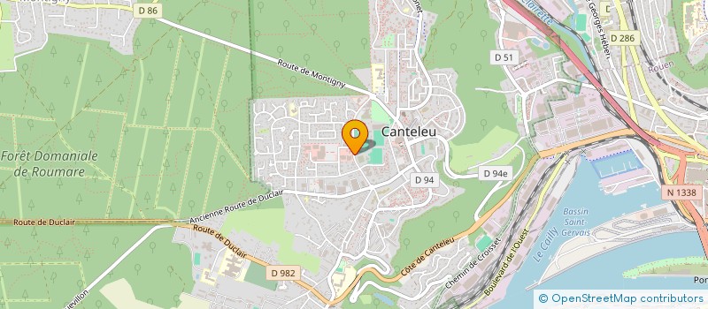 localisation de l'entreprise SPERENZA  CANTELEU