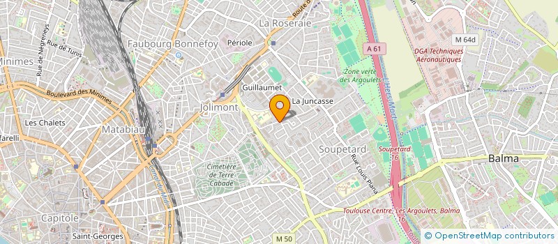 localisation de l'entreprise SPERLUETTE à TOULOUSE