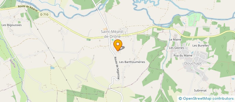 localisation de l'entreprise SPERONE  SAINT-MEARD-DE-DRONE