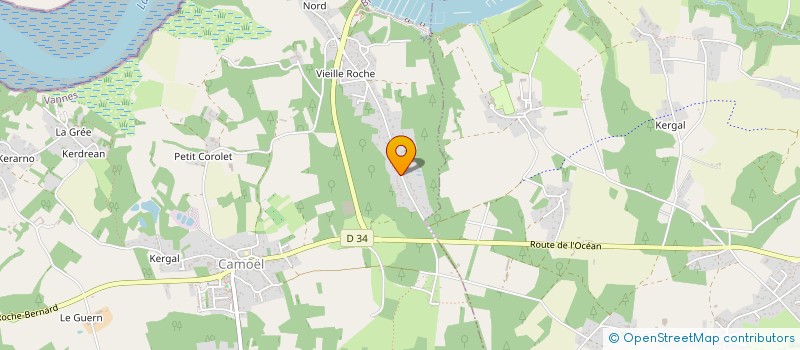 localisation de l'entreprise SPES  CAMOEL