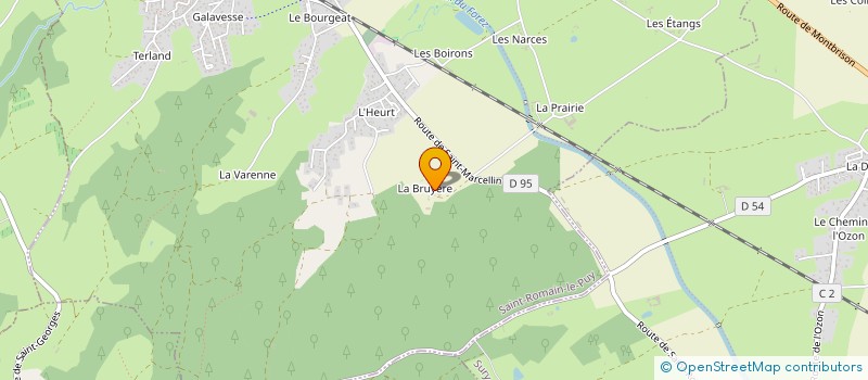 localisation de l'entreprise SPES BIOVENTURE  SAINT-ROMAIN-LE-PUY