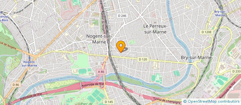 localisation de l'entreprise SPES  DOMUS  LE PERREUX-SUR-MARNE