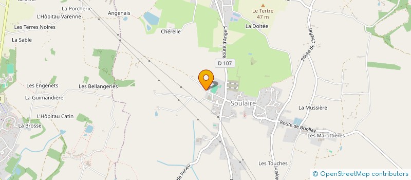 localisation de l'entreprise SPES49  SOULAIRE-ET-BOURG