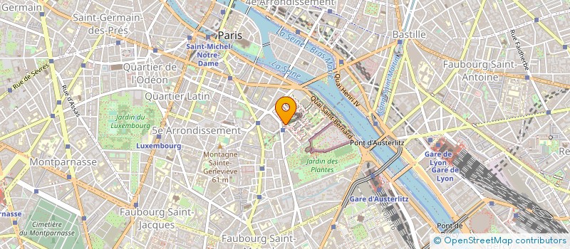 localisation de l'entreprise SPESR-BINSS (SERVICE PUBLIC DE L'ENSEIGNEMENT SUPERIEUR ET DE LA RECHERCHE - BIATTS ET ITA NON-SYNDIQUES ET SYNDIQUES)  PARIS