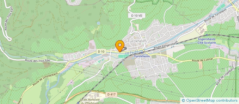 localisation de l'entreprise SPETZBUA  TURCKHEIM