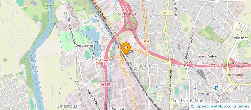 localisation de l'entreprise SPF à TOULOUSE