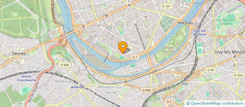localisation de l'entreprise SPF à BOULOGNE-BILLANCOURT