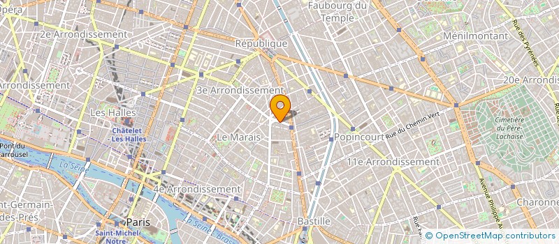 localisation de l'entreprise SPF : FONDS DE DOTATION SCIENTIFIQUE SOLIDAIR à PARIS