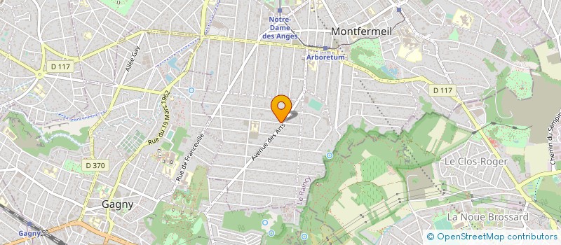 localisation de l'entreprise SPF GROUP à MONTFERMEIL