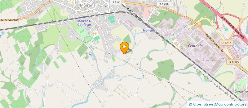 localisation de l'entreprise SPF MACONNERIE  MOIRANS