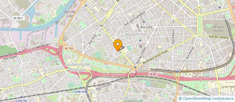 localisation de l'entreprise SPF PL MARGAUX DEWAVRIN à LILLE