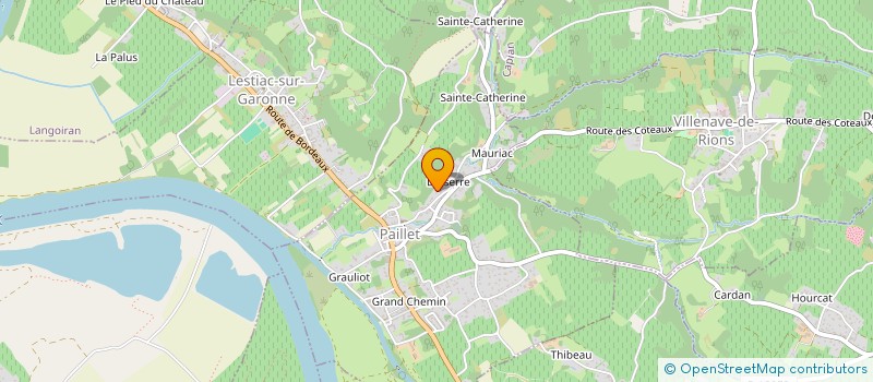 localisation de l'entreprise SPF PL MATHIEU MULLER  PAILLET