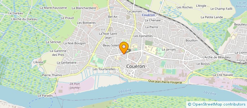 localisation de l'entreprise SPF SECOURS POPULAIRE FRANCAIS à COUERON