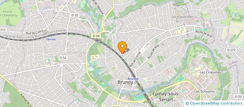 localisation de l'entreprise SPF SOLUTIONS à BRUNOY