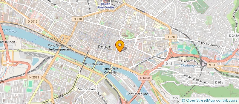 localisation de l'entreprise SPFBA à ROUEN