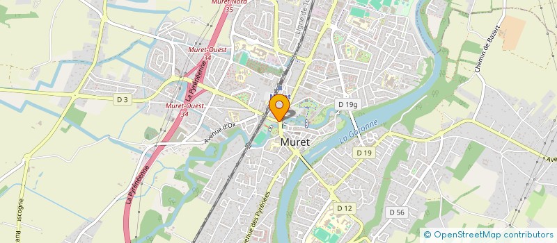 localisation de l'entreprise SPFOOD à MURET