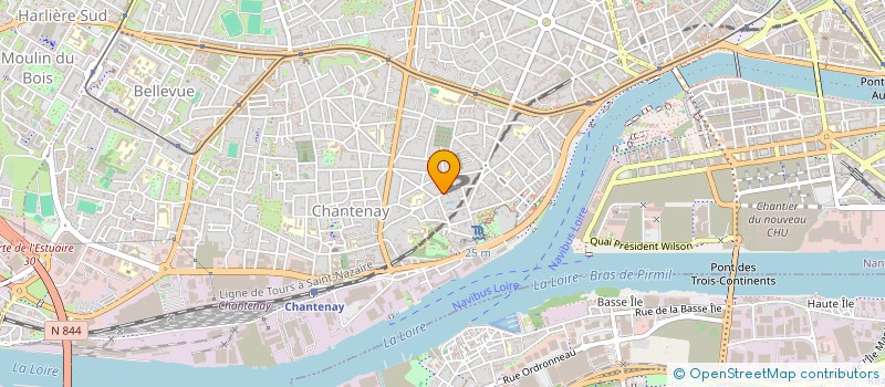 localisation de l'entreprise SPFPL 2CDL  NANTES