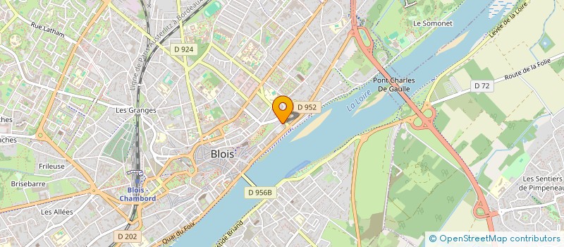 localisation de l'entreprise SPFPL 3MAJ  BLOIS