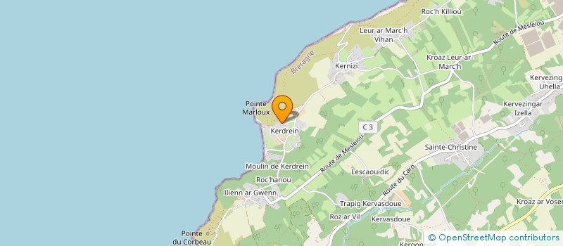 localisation de l'entreprise SPFPL A RESPONSABIITE LIMITEE DE PHARMACIEN D'OFFICINE CAMINES  PLOUGASTEL-DAOULAS