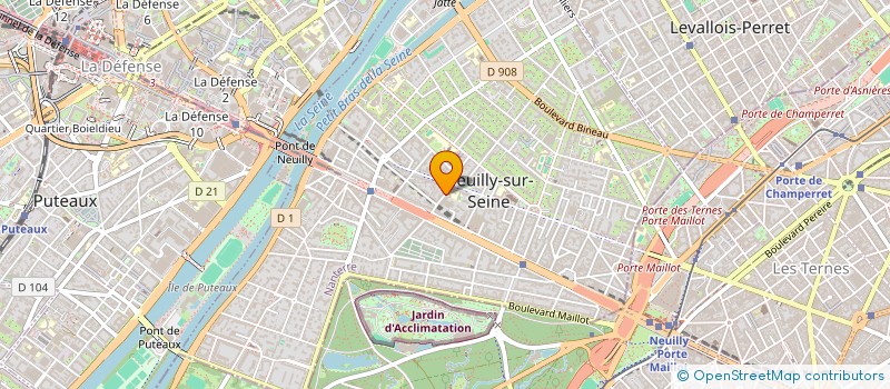 localisation de l'entreprise SPFPL AB PHARMA INVEST à NEUILLY-SUR-SEINE