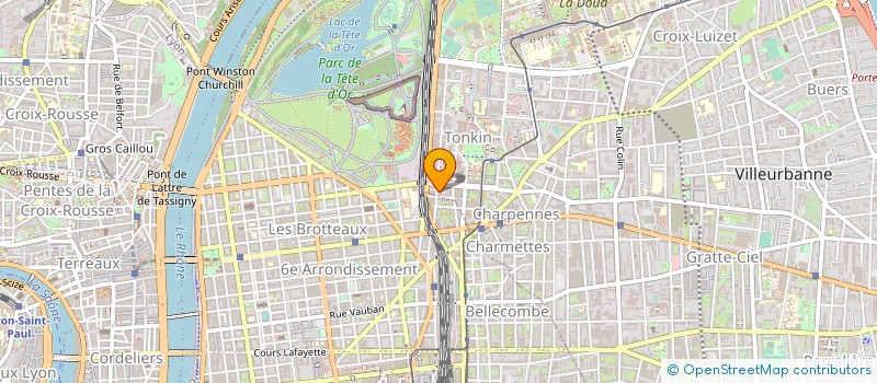 localisation de l'entreprise SPFPL ADRASTEE  LYON