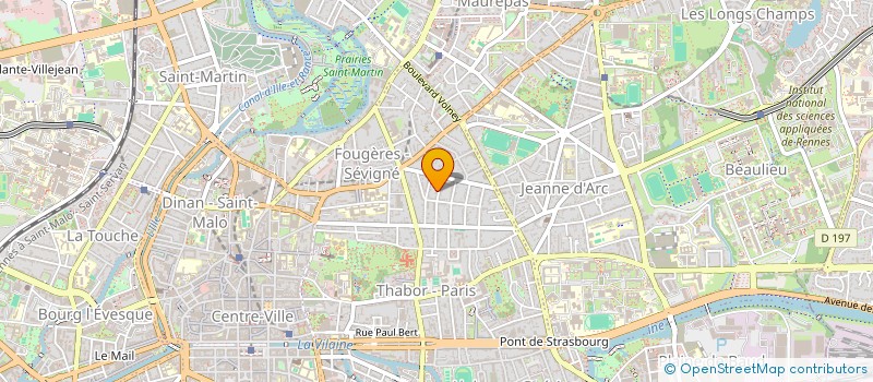 localisation de l'entreprise SPFPL ADRL  RENNES