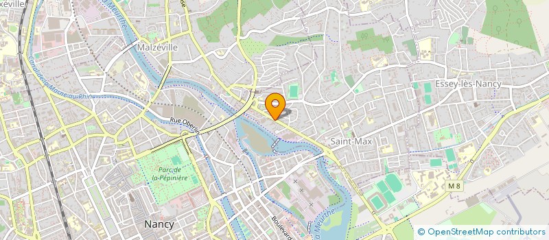 localisation de l'entreprise SPFPL AGJG  SAINT-MAX