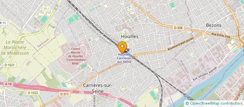 localisation de l'entreprise SPFPL AISSI  SAINT-GRATIEN