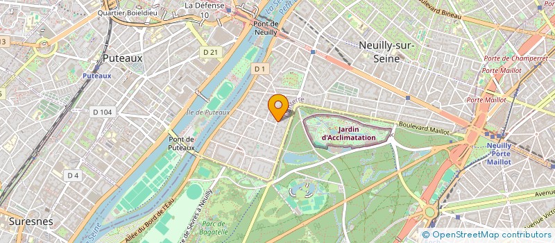 localisation de l'entreprise SPFPL AJB HOLD à NEUILLY-SUR-SEINE