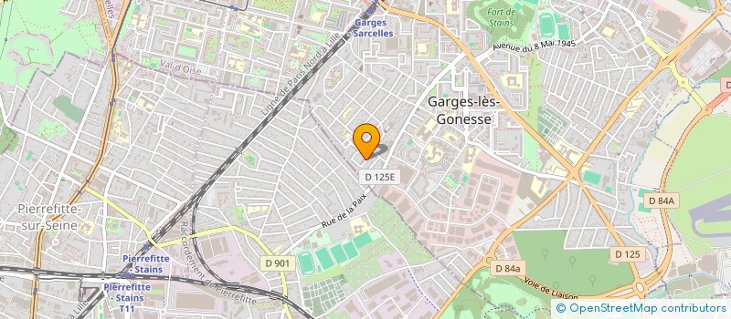 localisation de l'entreprise SPFPL AJDAHIM  GARGES-LES-GONESSE