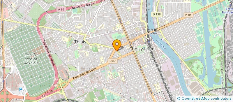 localisation de l'entreprise SPFPL AL ZIN à ANTONY