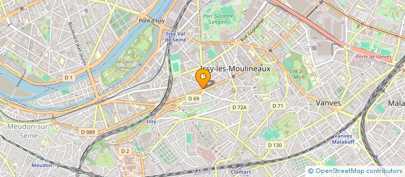 localisation de l'entreprise SPFPL ALB INVEST à ISSY-LES-MOULINEAUX