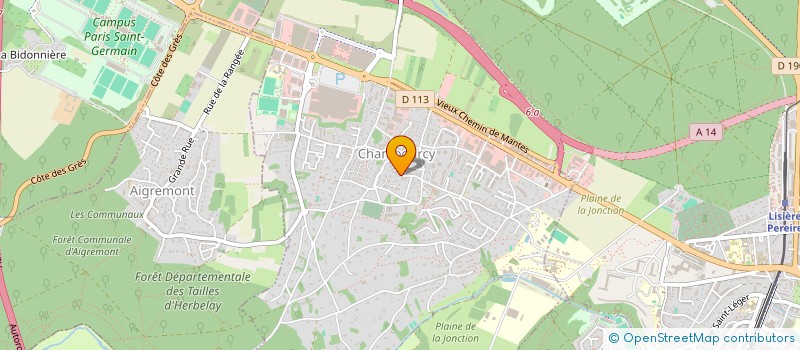 localisation de l'entreprise SPFPL ALEXANDRE SANCHEZ HOLDING  SAINT-GERMAIN-EN-LAYE