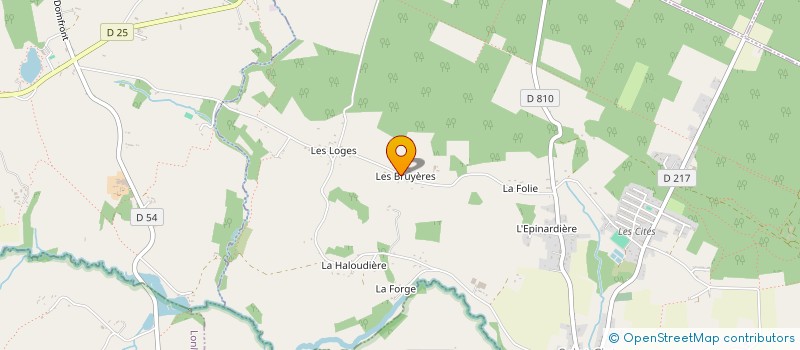 localisation de l'entreprise SPFPL ALINE POLIN, NOTAIRE à SAINT-CLAIR-DE-HALOUZE