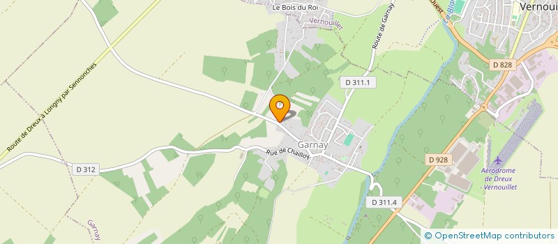 localisation de l'entreprise SPFPL AM 28 à GARNAY