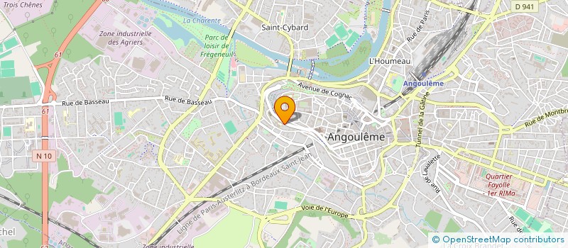 localisation de l'entreprise SPFPL AMACA à ANGOULEME