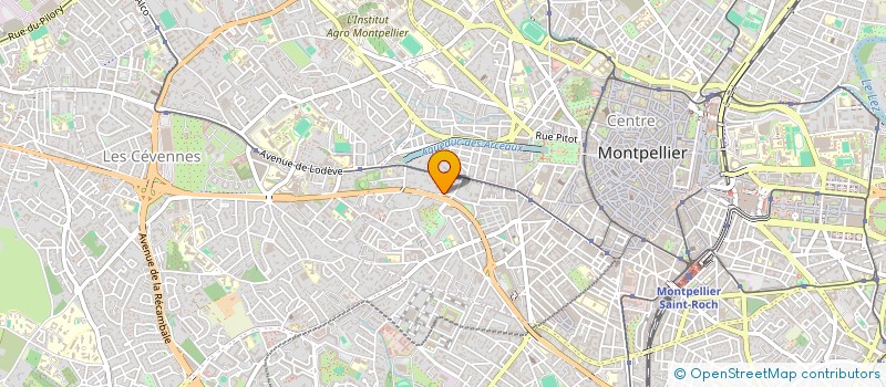 localisation de l'entreprise SPFPL ANAXAN à MONTPELLIER