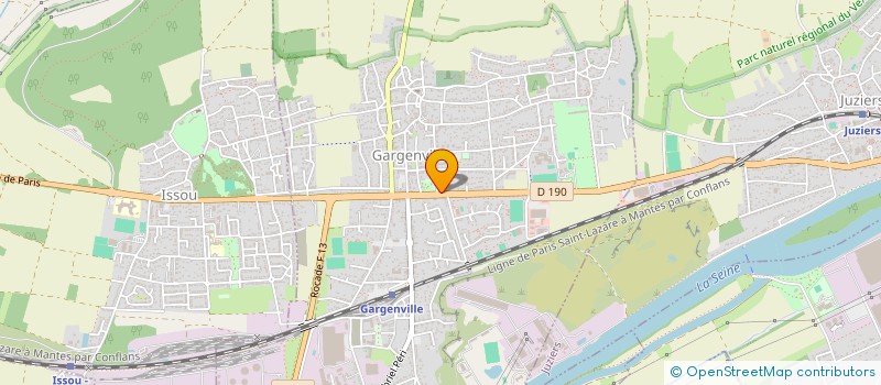 localisation de l'entreprise SPFPL ANEZEL  GARGENVILLE