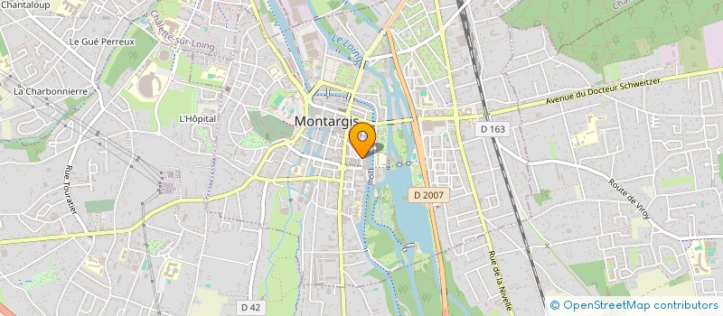 localisation de l'entreprise SPFPL ANNE-CHARLOTTE VEISSIERE à MONTARGIS