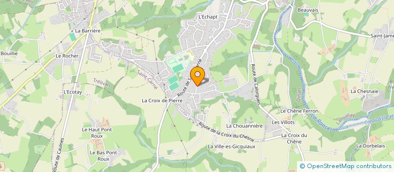 localisation de l'entreprise SPFPL APOTHICAIRE  DINAN