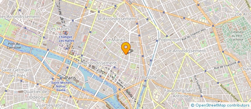 localisation de l'entreprise SPFPL AS 75  PARIS