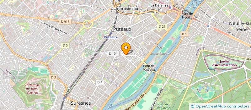 localisation de l'entreprise SPFPL AS  PUTEAUX