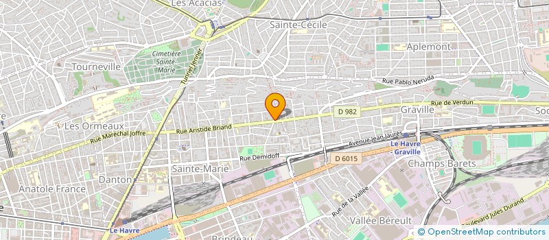 localisation de l'entreprise SPFPL ASPM à LE HAVRE