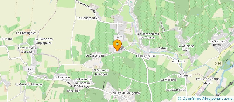 localisation de l'entreprise SPFPL ATLAN  VERNOU-SUR-BRENNE