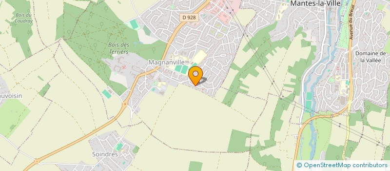 localisation de l'entreprise SPFPL ATM PHARMA  MAGNANVILLE