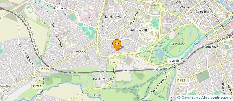 localisation de l'entreprise SPFPL AUBERT à CAEN
