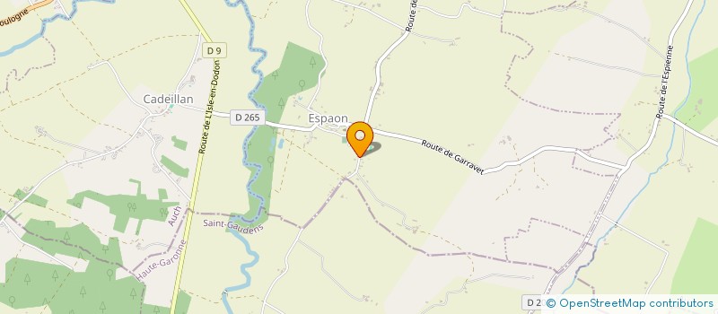 localisation de l'entreprise SPFPL AUDREY ALLOGNE  ESPAON