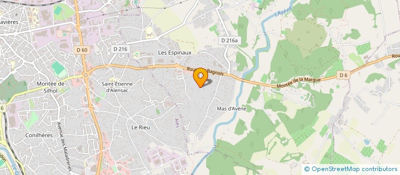 localisation de l'entreprise SPFPL AUDREY POUJOL BENOIT  SAINT-PRIVAT-DES-VIEUX