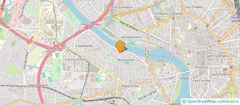 localisation de l'entreprise SPFPL AUDREY RINEAU à TOULOUSE