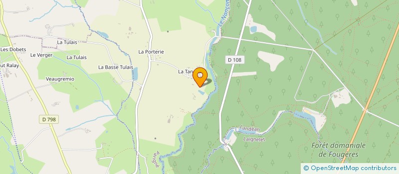 localisation de l'entreprise SPFPL AUDUREAU  PARIGNE